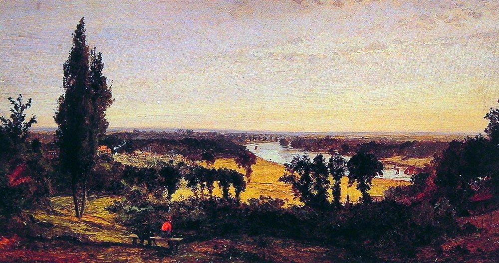 Jasper Francis Cropsey Richmond Hill and the Thames, London